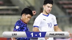 Kết quả Lào 1–1 Philippines: Lào tiếp tục tạo bất ngờ